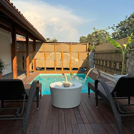 Milas-bodrum Oezel Havuzlu Triplex ヴィラ Milas